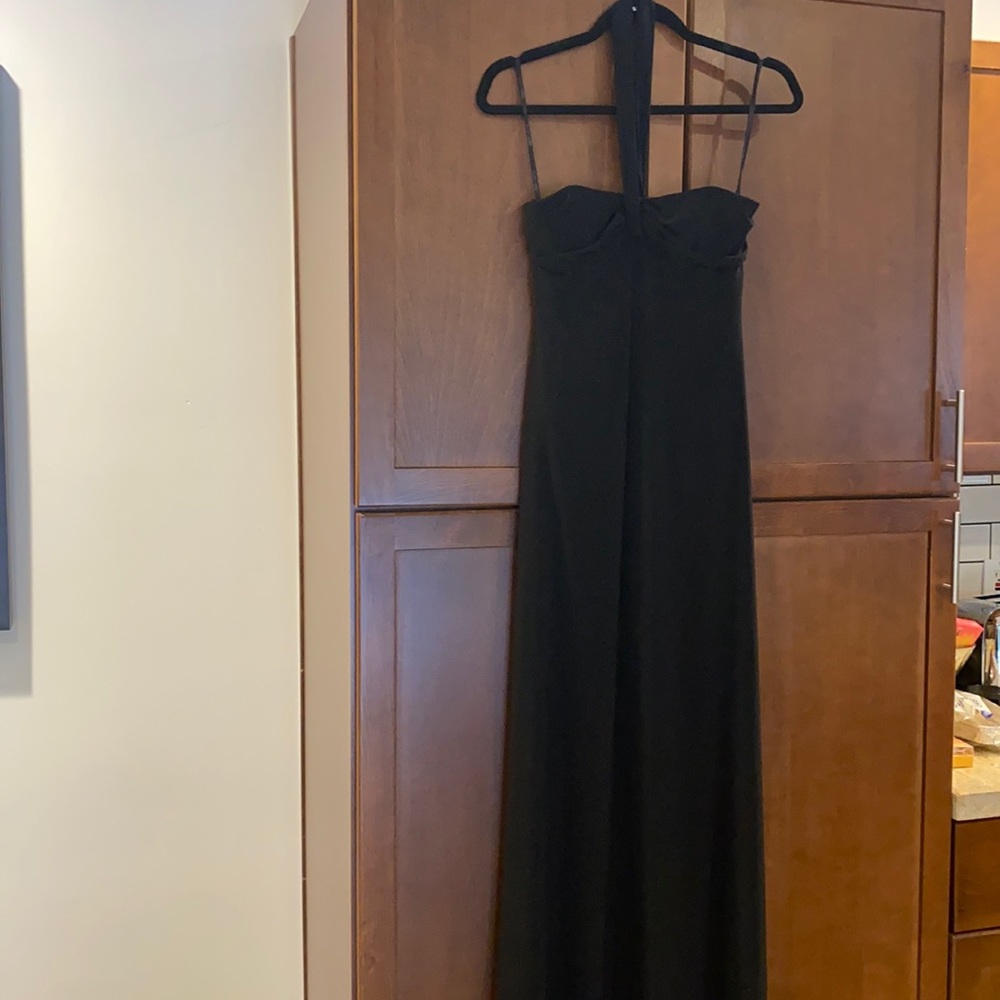 Black long formal dress by Laundry by Shelli Segal